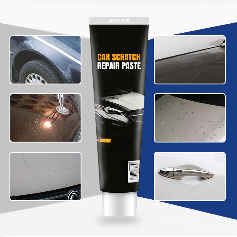 Pâte réparatrice pour rayures de voiture – Élimine les rayures légères en quelques secondes, convient à toutes les peintures ! ✨