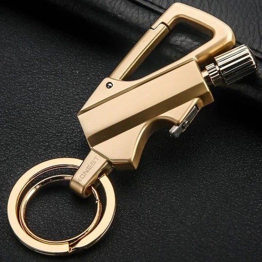 🔥Porte-clés briquet Magique à silex
