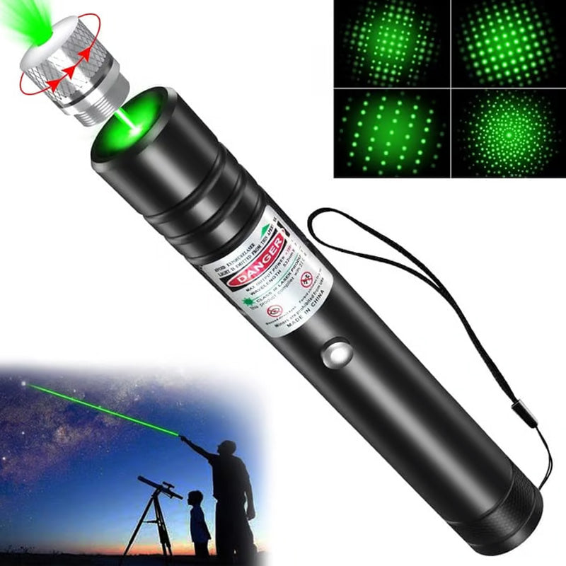 🔥 Lampe torche laser magique haute puissance rechargeable