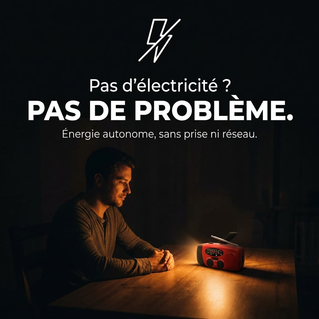 🔥Radio Magique d'urgence multifonction 🔥- Sentinelle PRO™