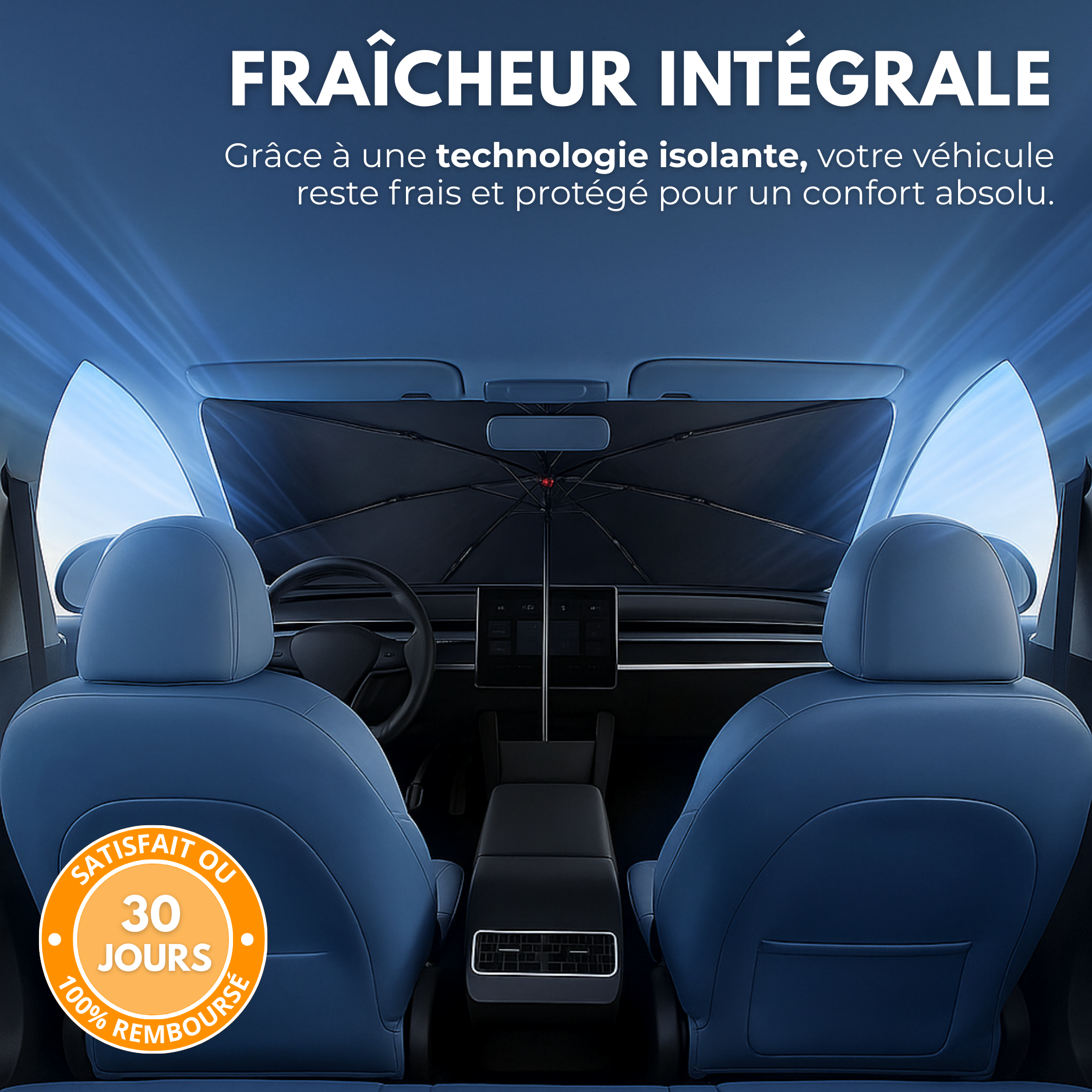 Pare-Soleil Avant Anti-Chaleur UVX 26 PRO™