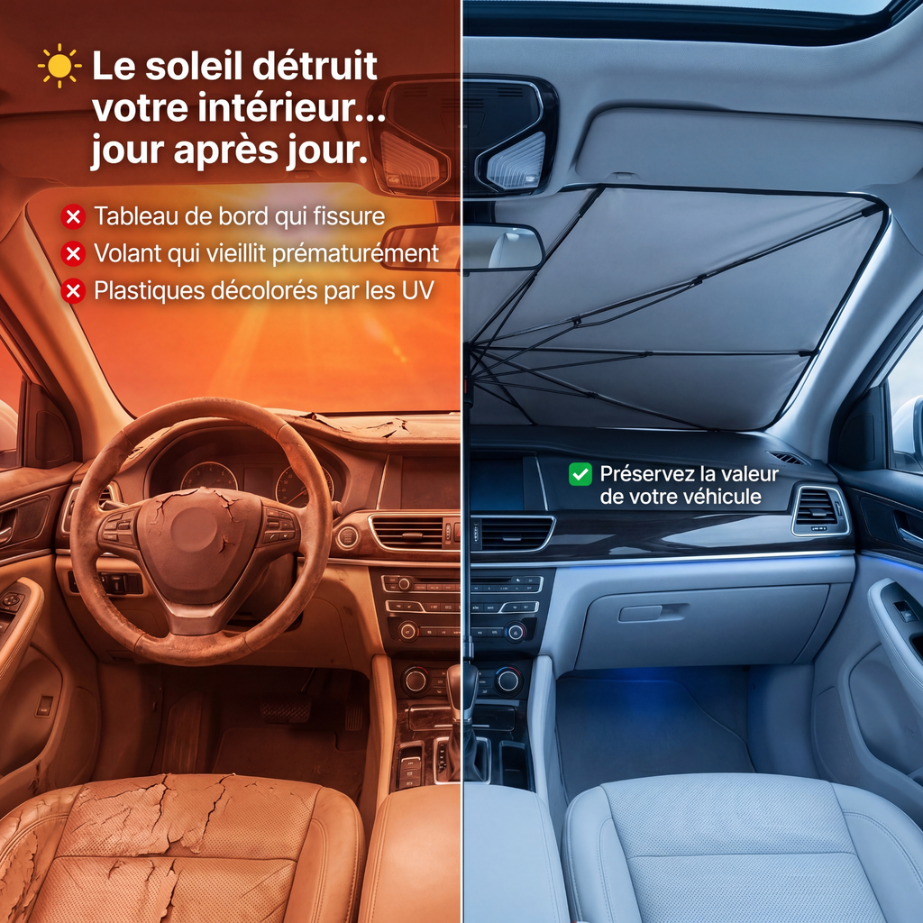 Pare-Soleil Avant Anti-Chaleur UVX 26 PRO™