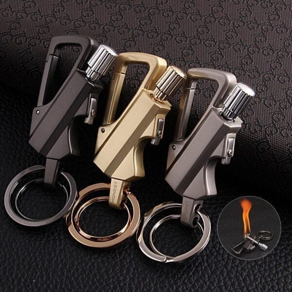 🔥Porte-clés briquet Magique à silex