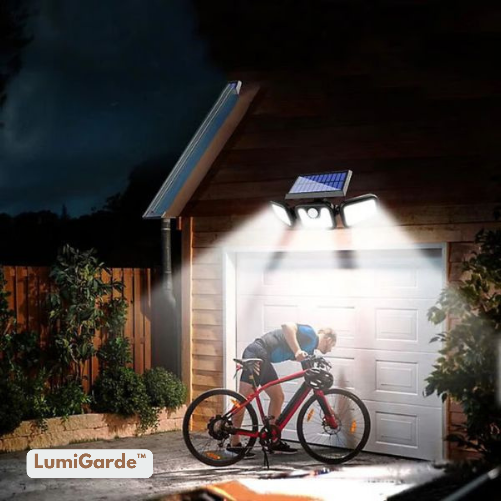 LumiGarde™ | Lampe murale Magique à LED solaire - Éclairez et sentez-vous en sécurité chez vous