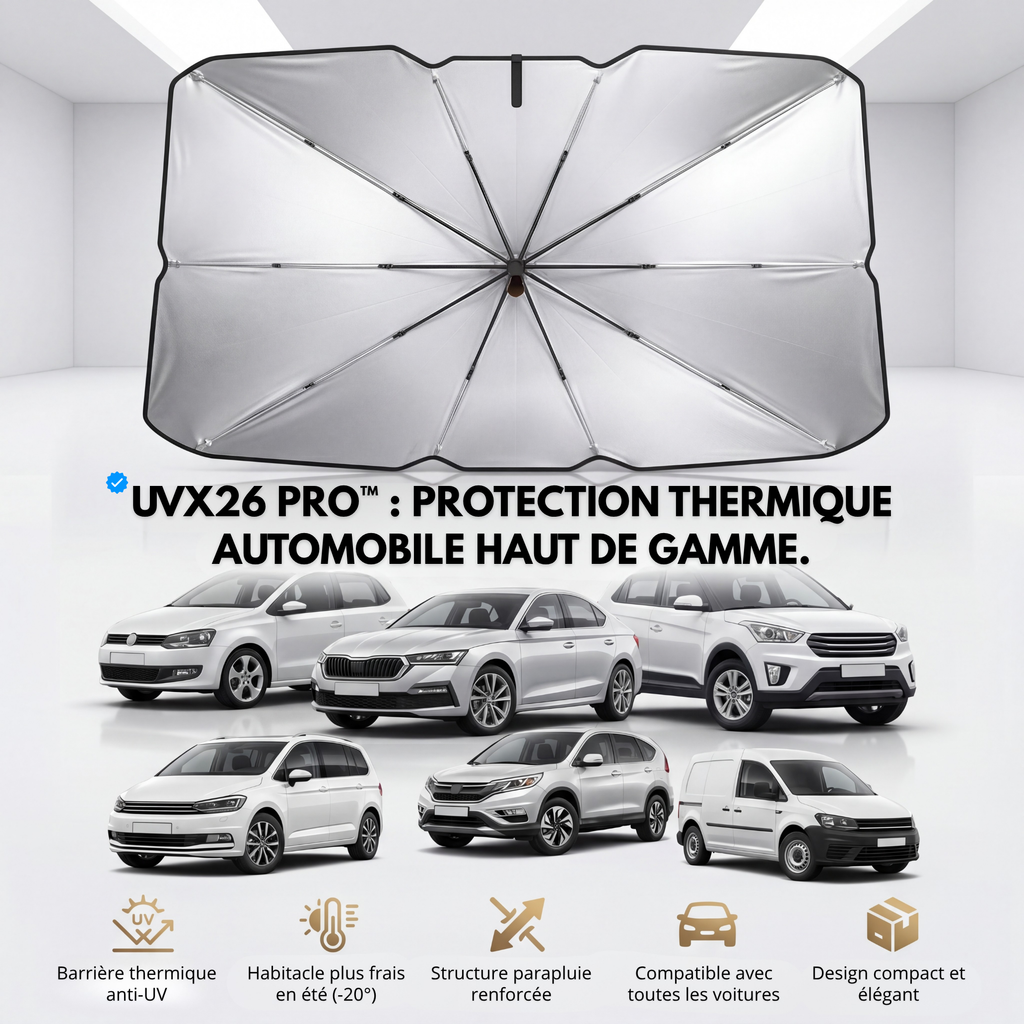 Pare-Soleil Avant Anti-Chaleur UVX 26 PRO™