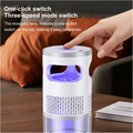 💡 Appareil Magique Anti-Insectes LED d'Intérieur – Capture Physique, Silencieux & Veilleuse ✨