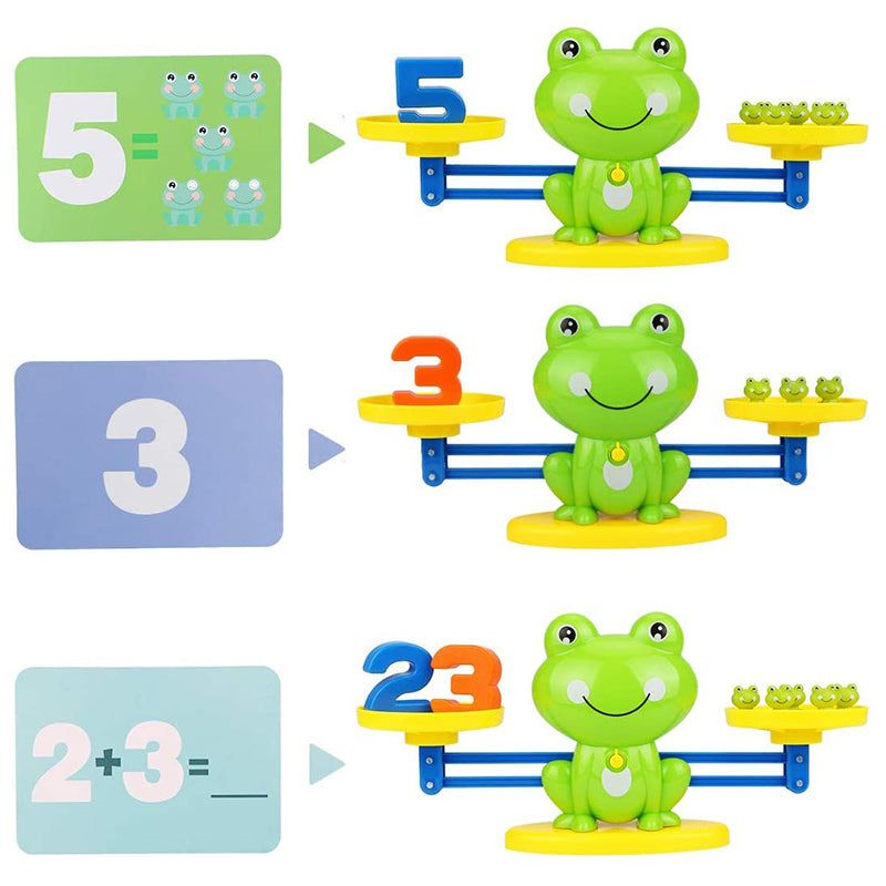 Jouet Magique grenouille balance de comptage âge préscolaire