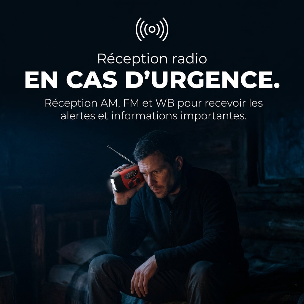 🔥Radio Magique d'urgence multifonction 🔥- Sentinelle PRO™