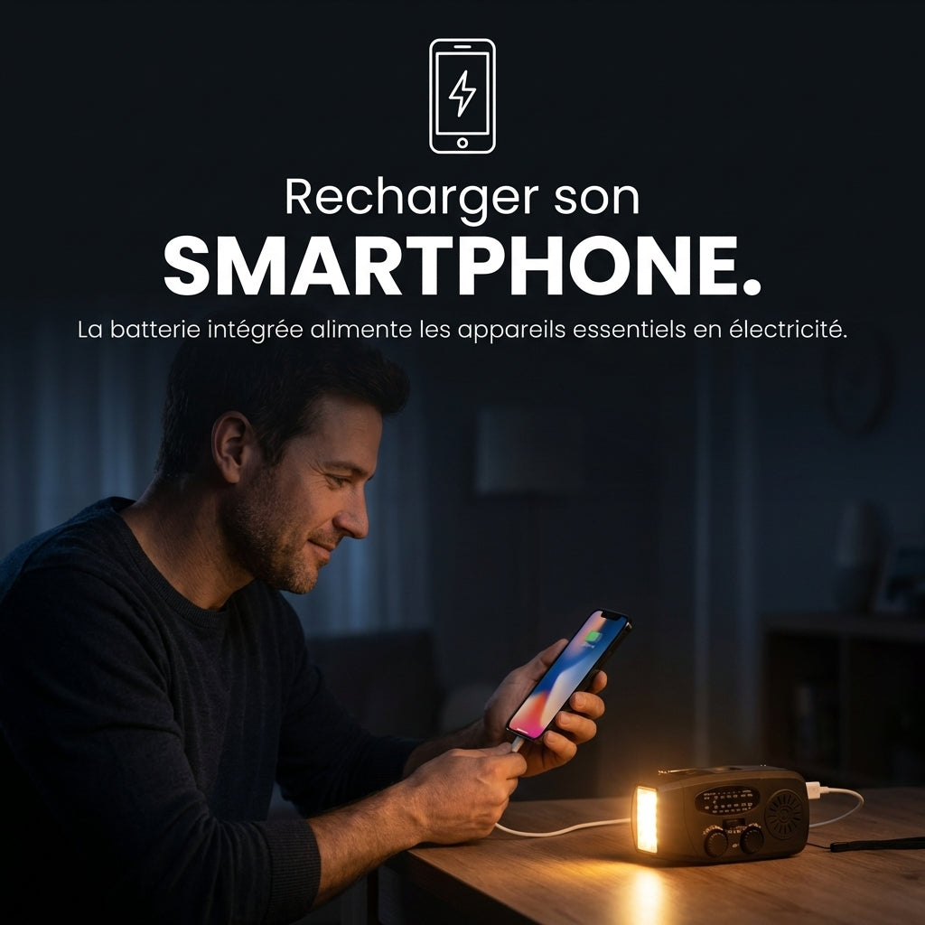 🔥Radio Magique d'urgence multifonction 🔥- Sentinelle PRO™