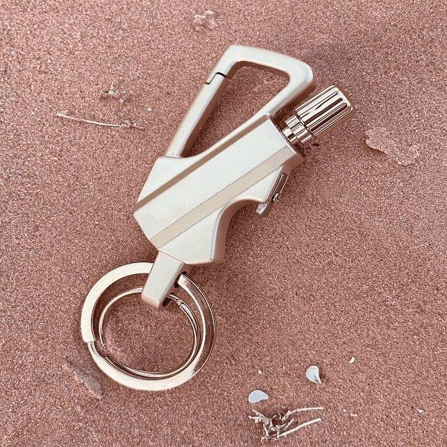 🔥Porte-clés briquet Magique à silex