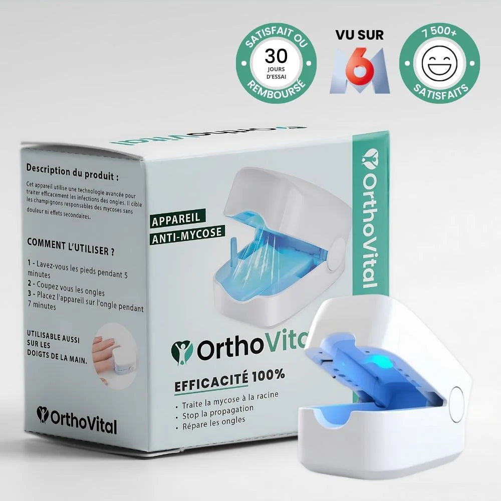 Appareil laser de classe I à usage domestique pour le traitement des mycoses des ongles des mains et des pieds et l'élimination de l'onychomycose