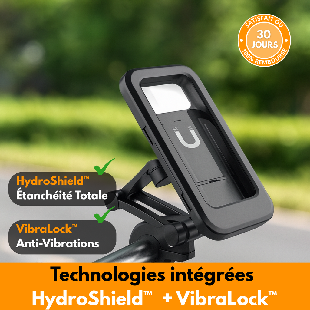 Support Téléphone Magique 360° Ultra-Stable & Étanche