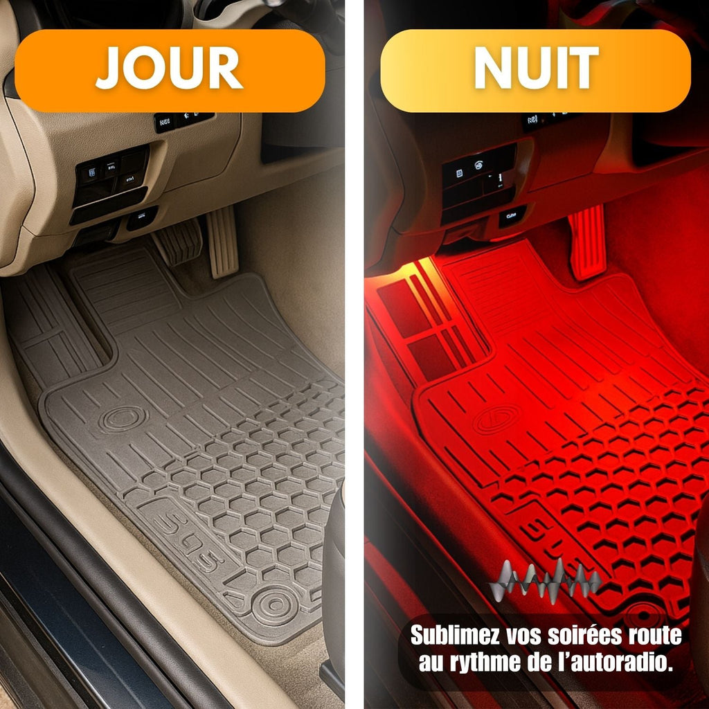 Lampe LED Magique™ – Transformez l’ambiance de votre voiture en un instant