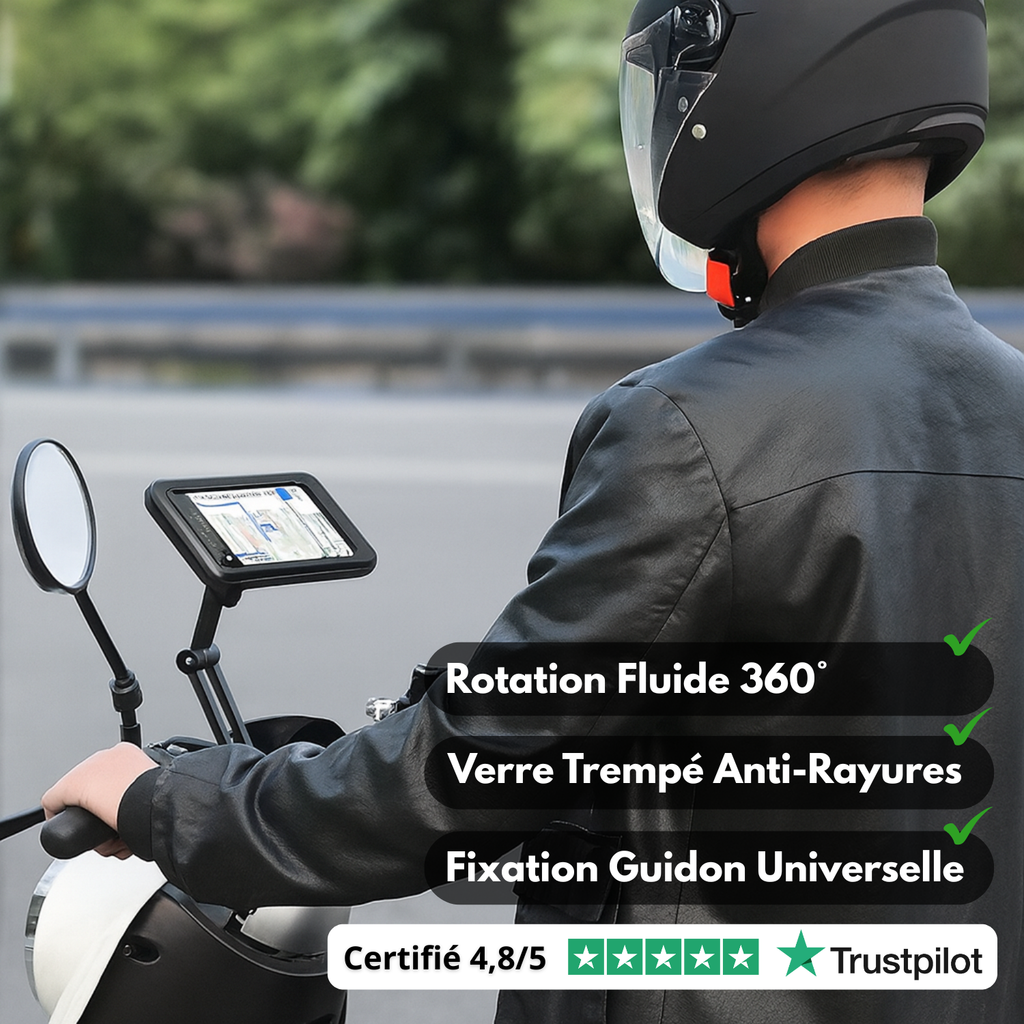 Support Téléphone Magique 360° Ultra-Stable & Étanche