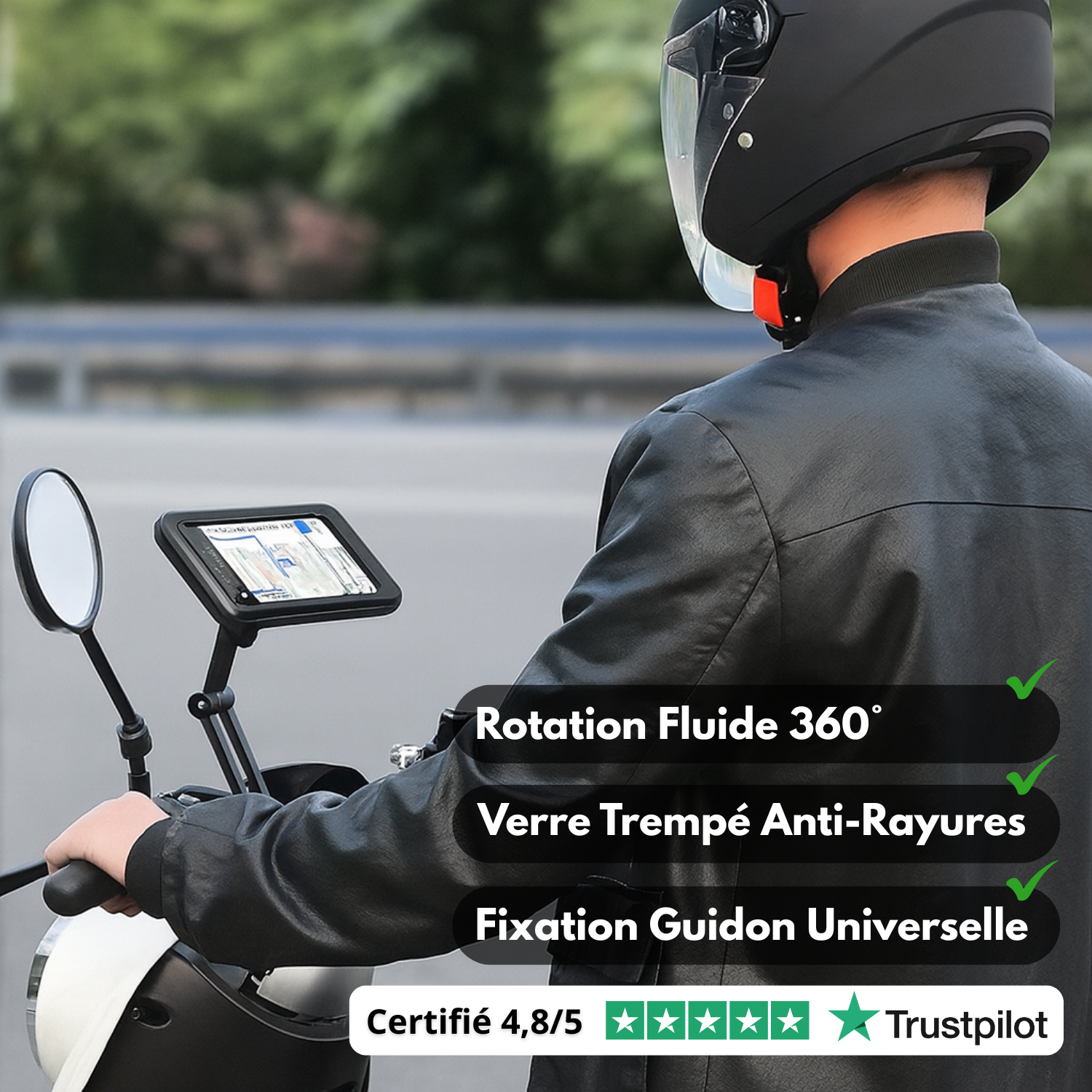 Support Téléphone Magique 360° Ultra-Stable & Étanche