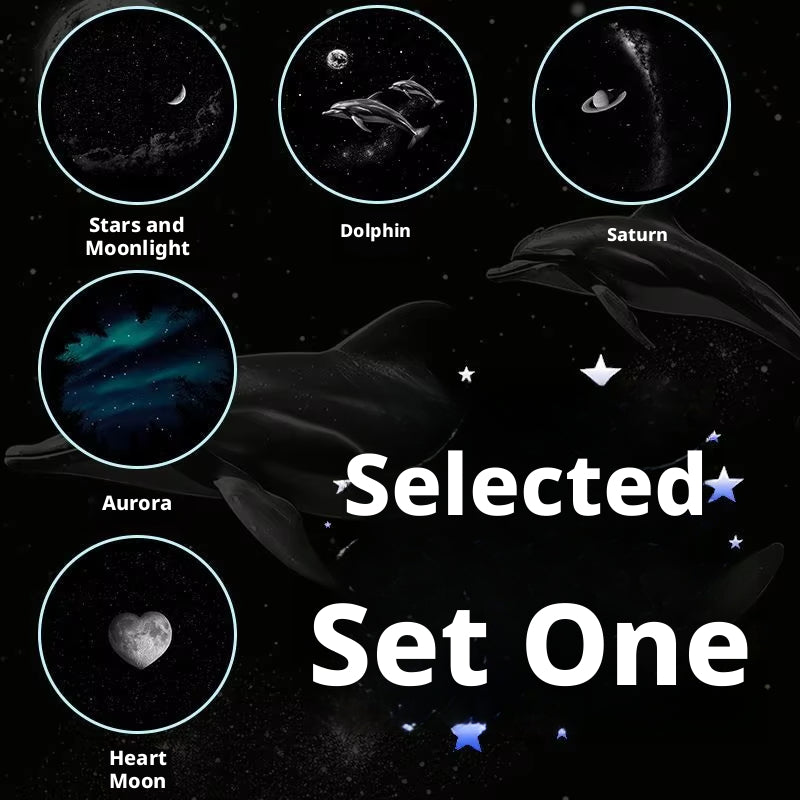Projecteur Magique galaxie 2 en 1 USB Lumière d'Ambiance LED