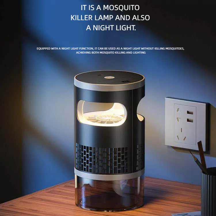 💡 Appareil Magique Anti-Insectes LED d'Intérieur – Capture Physique, Silencieux & Veilleuse ✨