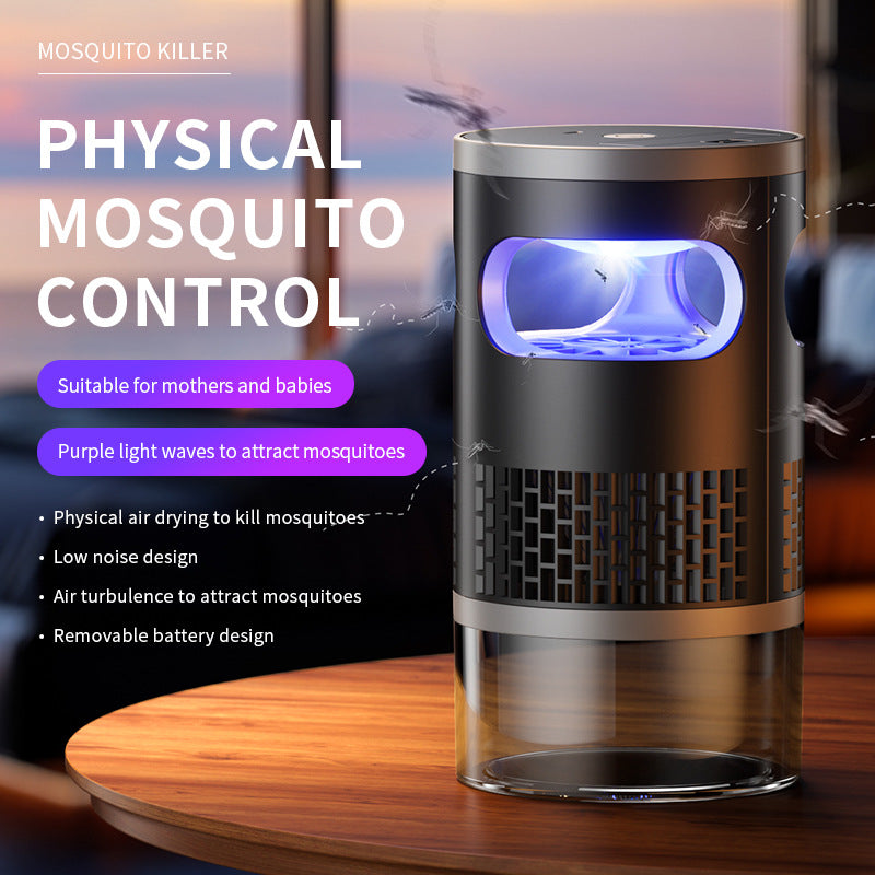 💡 Appareil Magique Anti-Insectes LED d'Intérieur – Capture Physique, Silencieux & Veilleuse ✨
