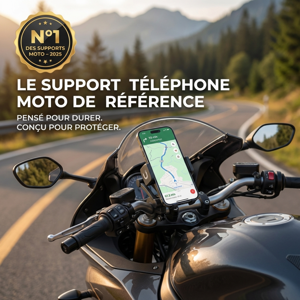 Support Téléphone Magique 360° Ultra-Stable & Étanche