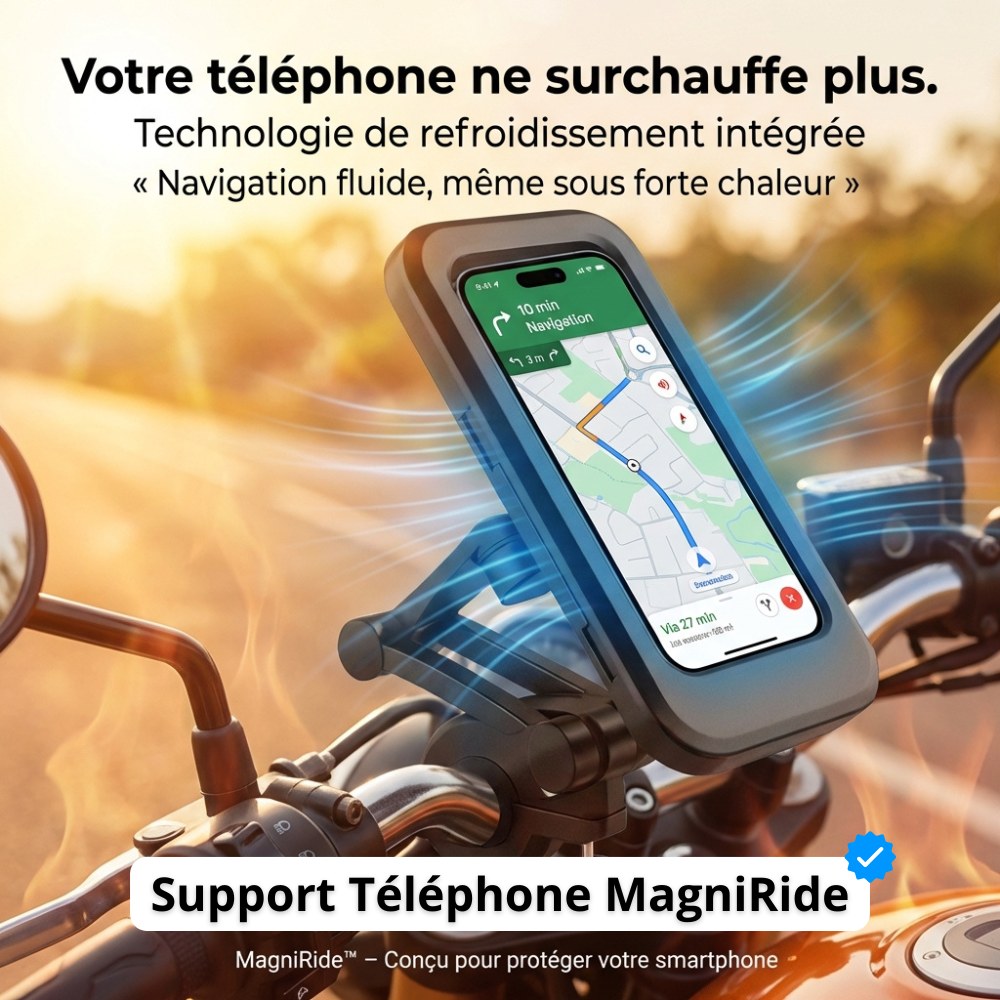 Support Téléphone Magique 360° Ultra-Stable & Étanche