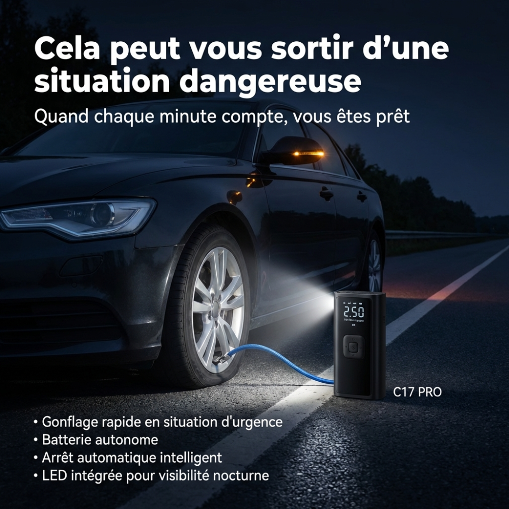 Compresseur Magique d’Air Professionnel et Intelligent Sans Fil