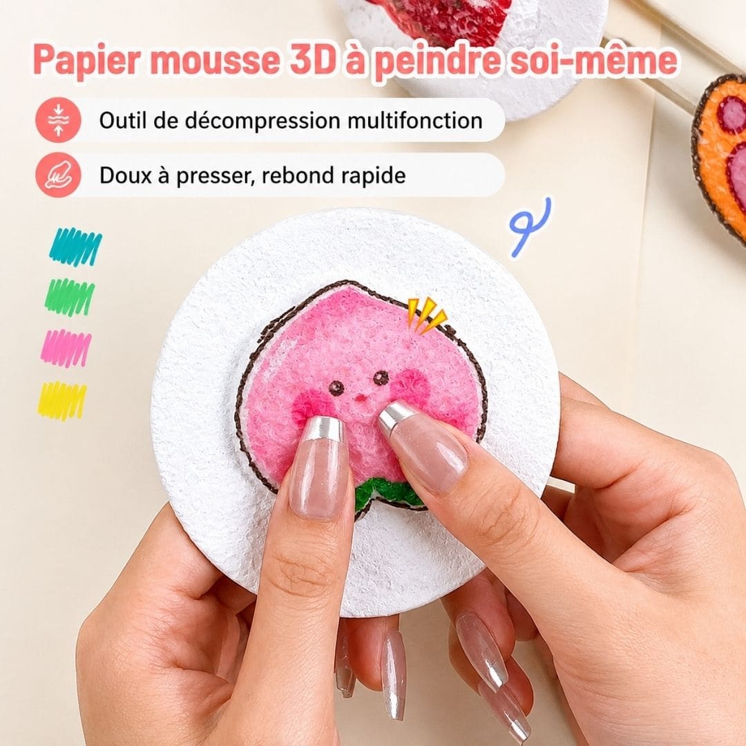 Papier magique 3D – Le dessin qui occupe les enfants loin des écrans