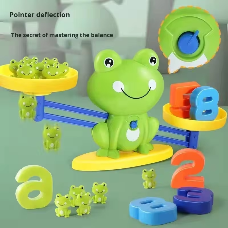 Jouet Magique grenouille balance de comptage âge préscolaire