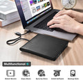 💿💻 Lecteur CD/DVD Externe – Plug & Play, Portable & Compatible Mac/Windows
