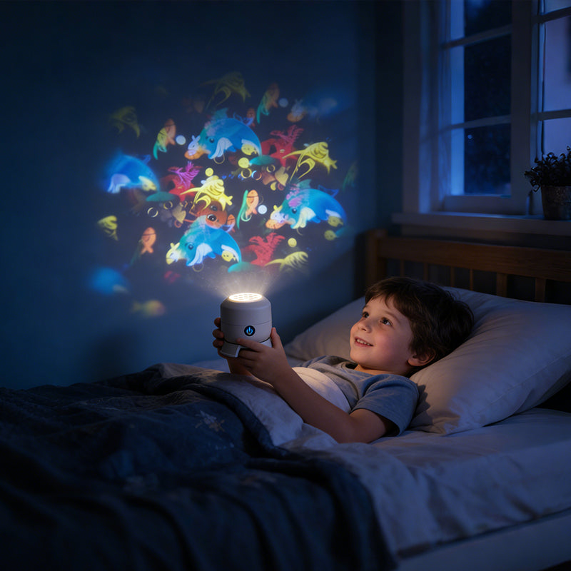 Projecteur Magique LED rotatif à effet dynamique