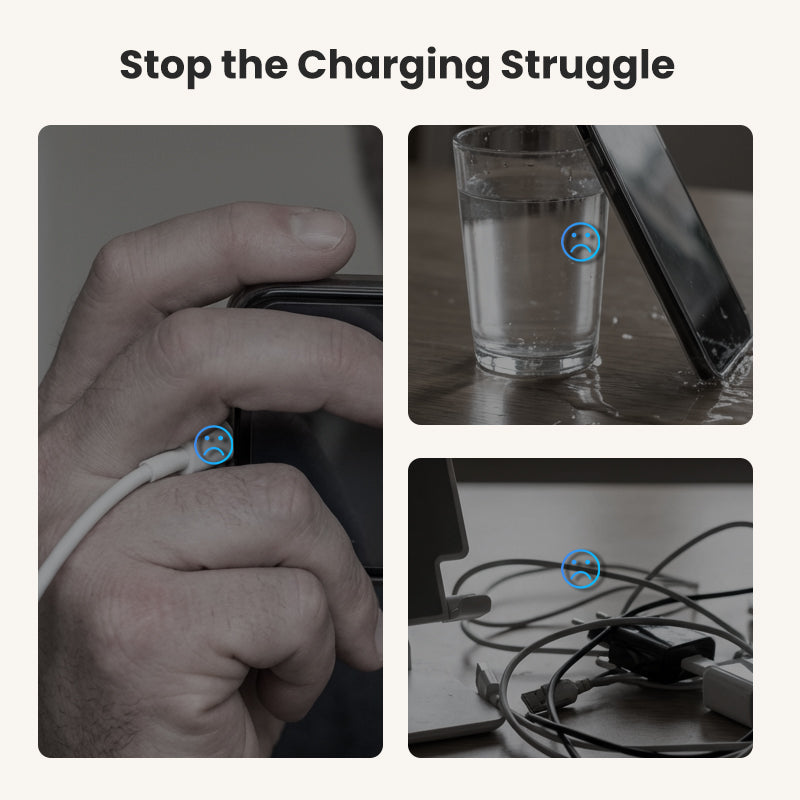 Adaptateur Magique de Charge Rapide 240W avec Support Téléphone Pliable à 360° – Compatible USB-C, Compact & Multifonction 🔌📱