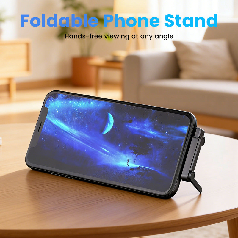 Adaptateur Magique de Charge Rapide 240W avec Support Téléphone Pliable à 360° – Compatible USB-C, Compact & Multifonction 🔌📱