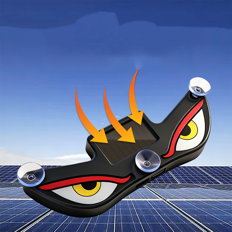 Feu Magique d'avertissement LED « Œil du diable » à énergie solaire