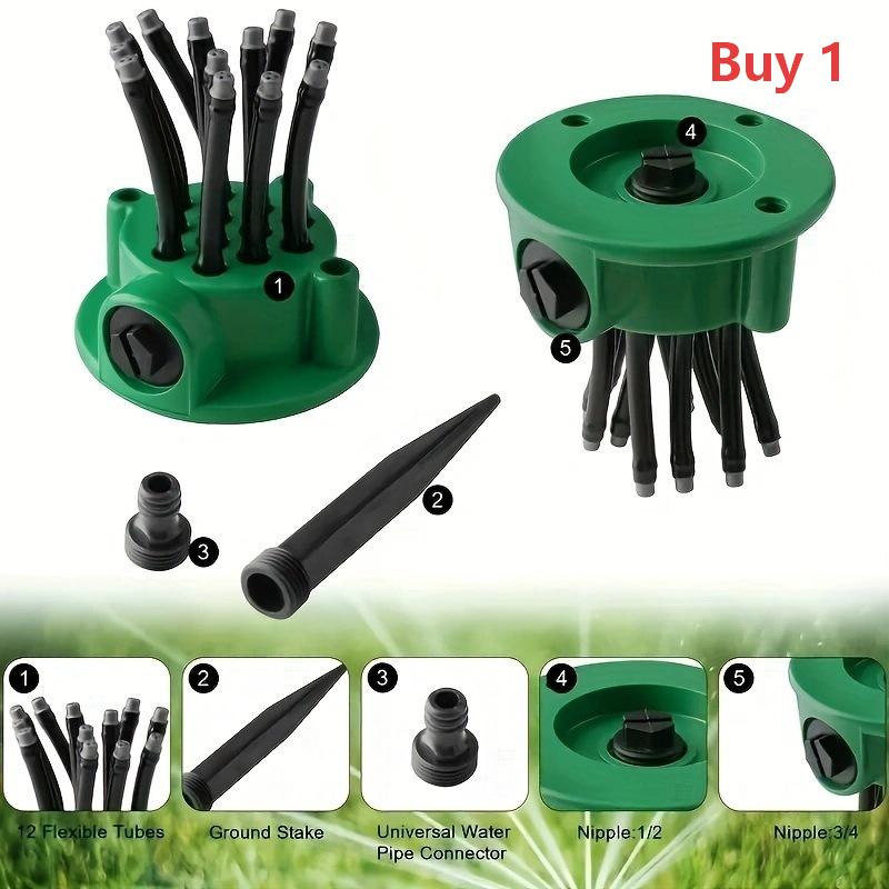 Arroseur de jardin de précision à couverture 360°
